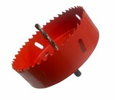 Heavy Duty Mounting Plate Hole Saw, 115mm