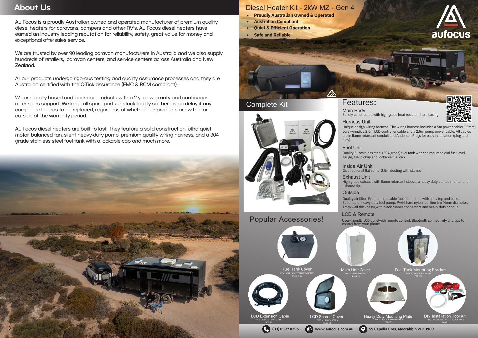 AU Focus catalogue page 3