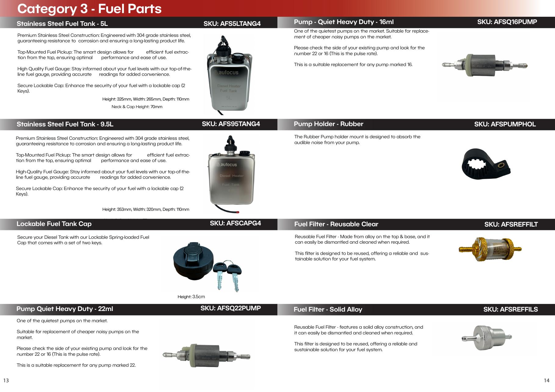 AU Focus catalogue page 8