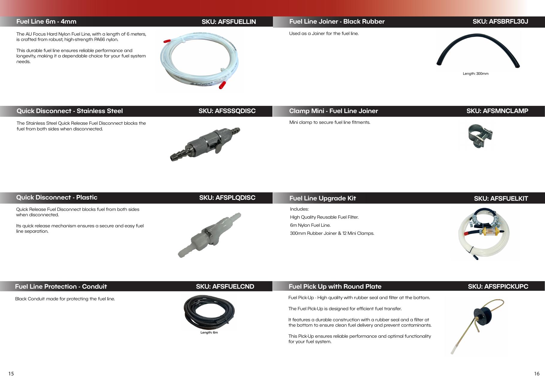 AU Focus catalogue page 9