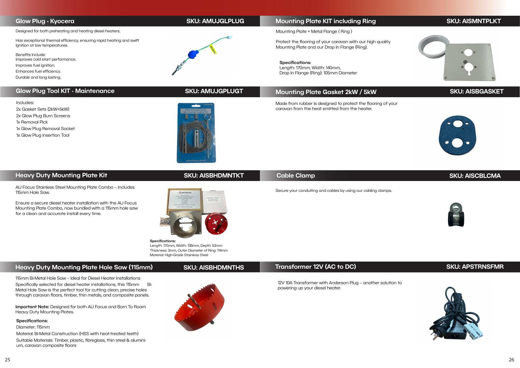 AU Focus catalogue page 14